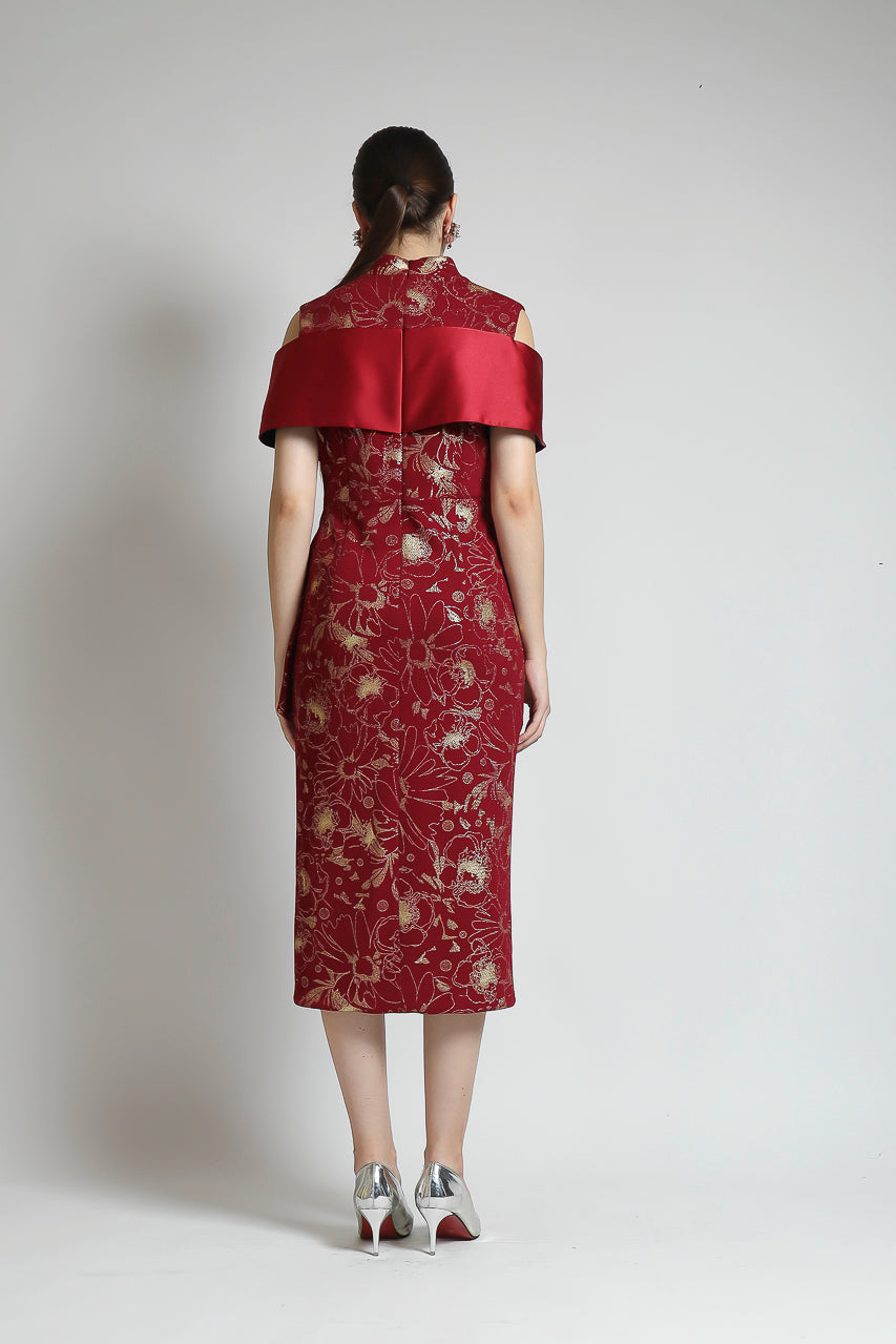 Bloom et Champs Meihua Red Dress