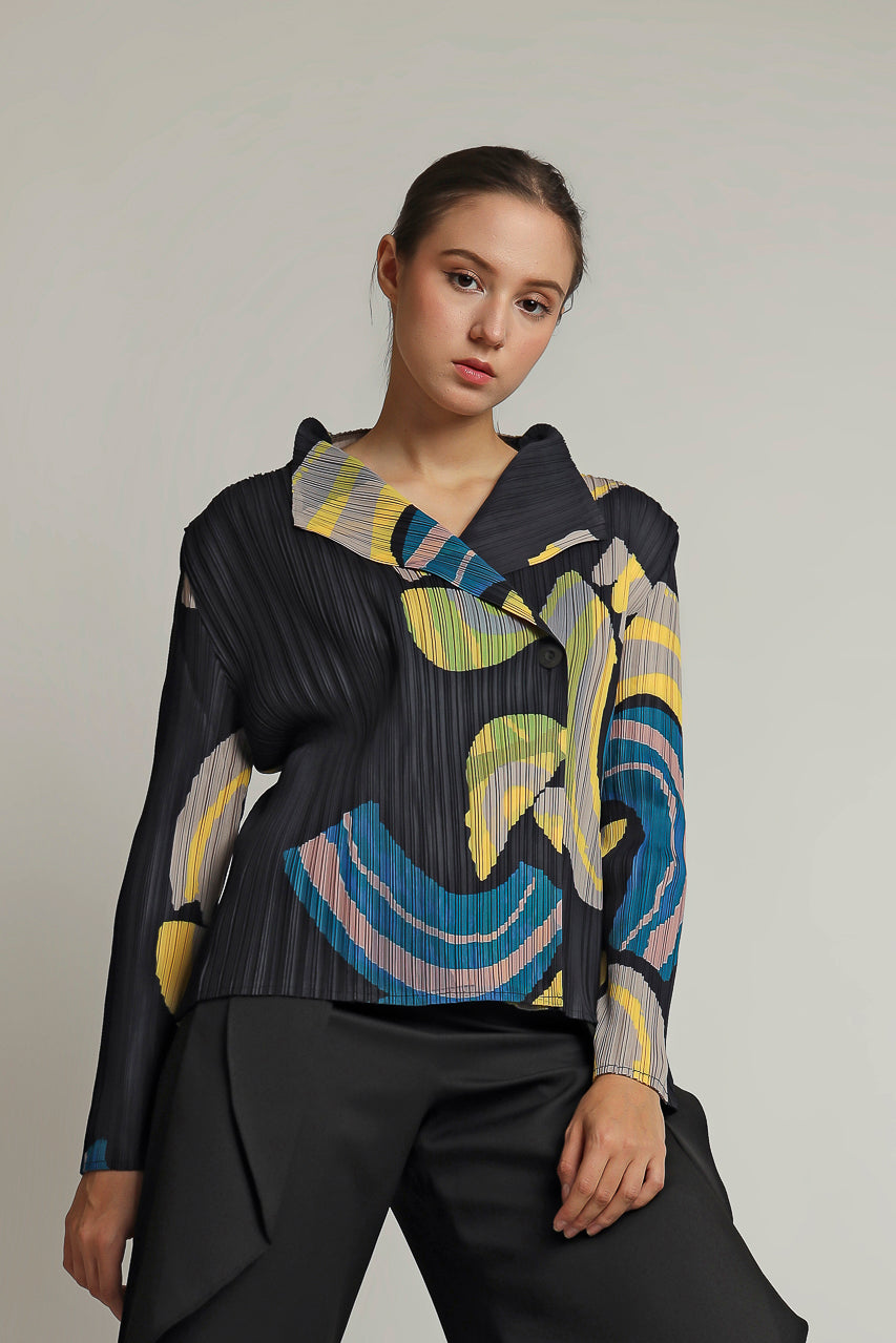 Bloom Et Champs Abstract Pleats Outer