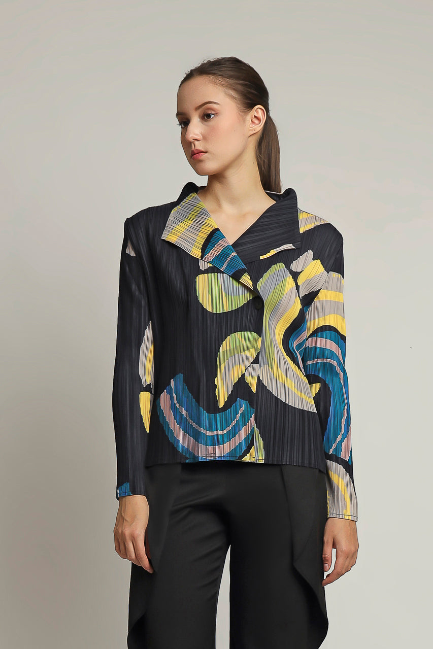 Bloom Et Champs Abstract Pleats Outer