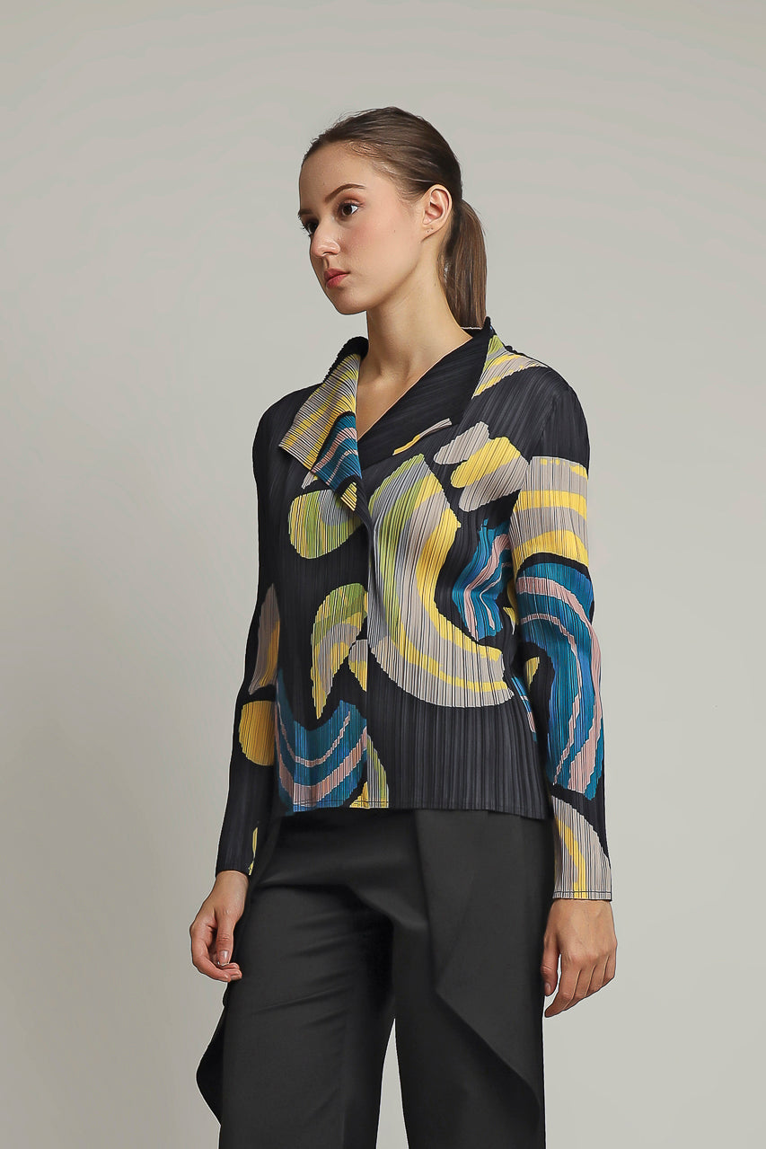 Bloom Et Champs Abstract Pleats Outer