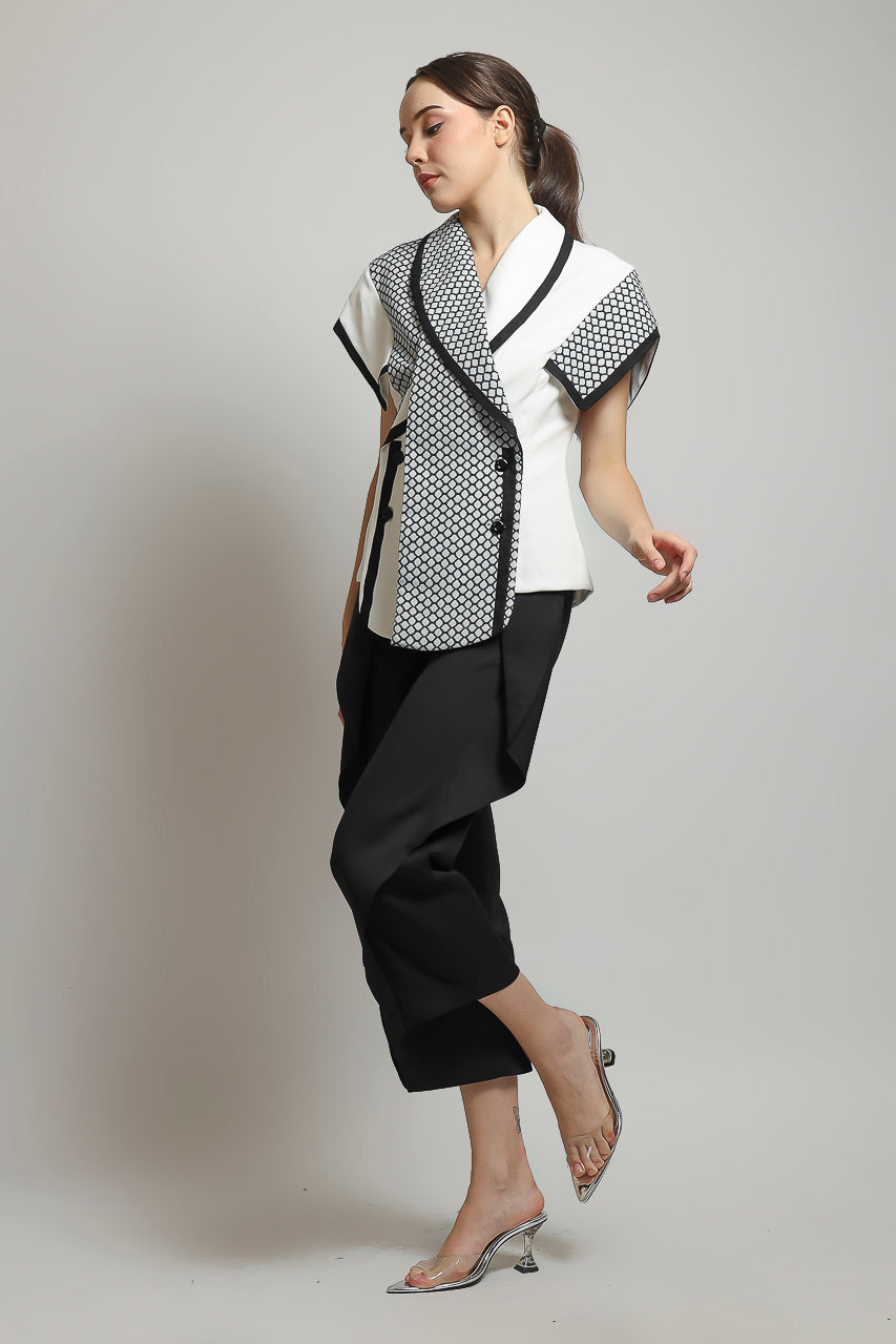 Bloom et Champs Checkered Hive Top