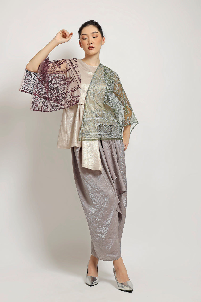 Bloom et Champs Kimono Two Tone Mint