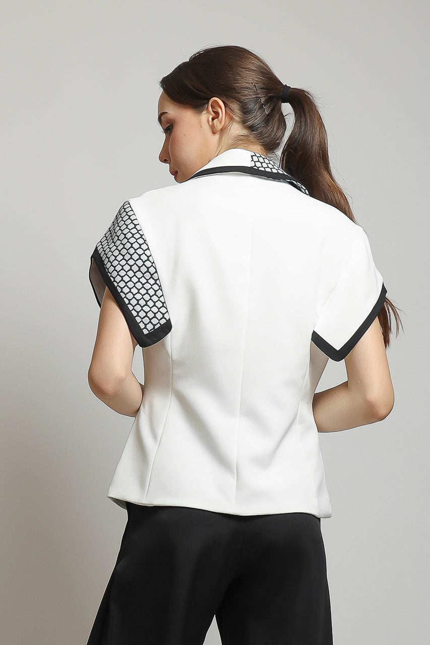 Bloom et Champs Checkered Hive Top