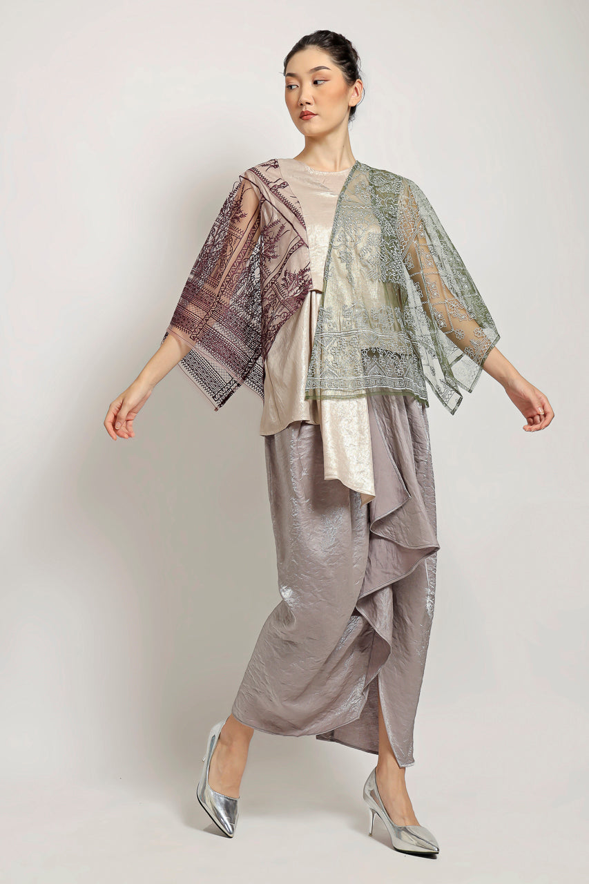 Bloom et Champs Kimono Two Tone Mint