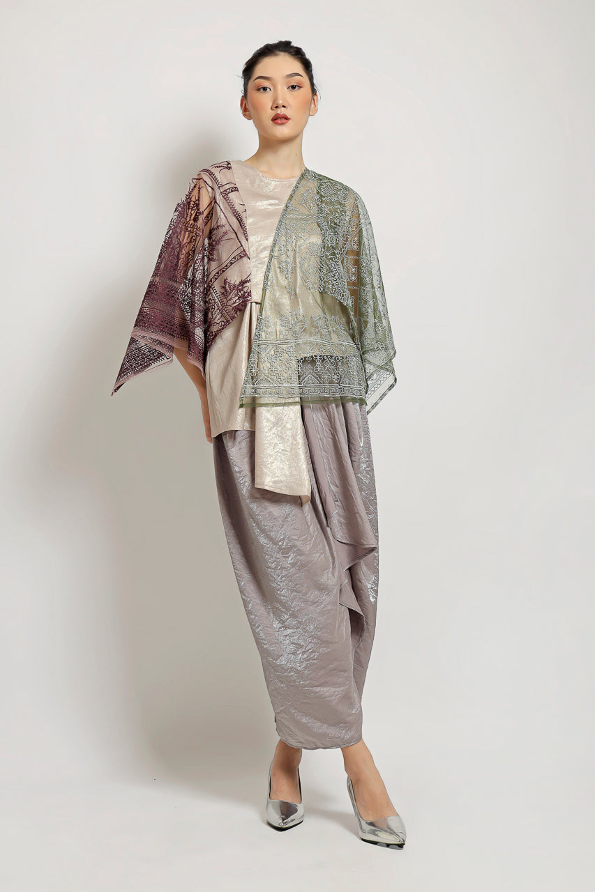 Bloom et Champs Kimono Two Tone Mint