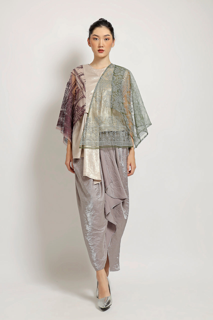 Bloom et Champs Kimono Two Tone Mint