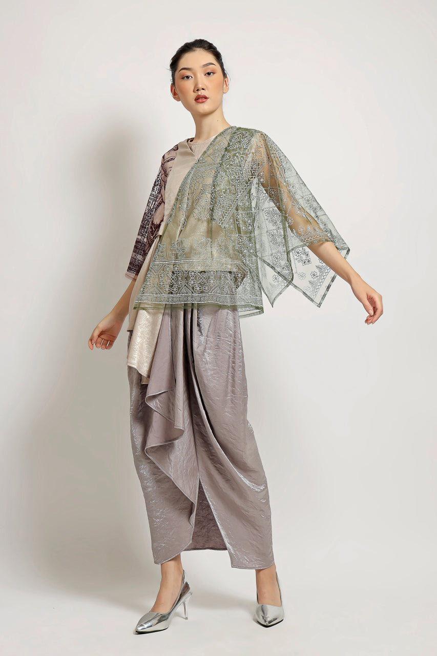 Bloom et Champs Kimono Two Tone Mint