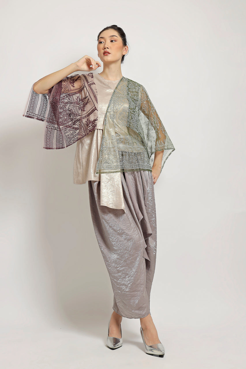 Bloom et Champs Kimono Two Tone Mint