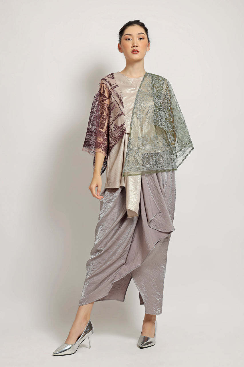 Bloom et Champs Kimono Two Tone Mint