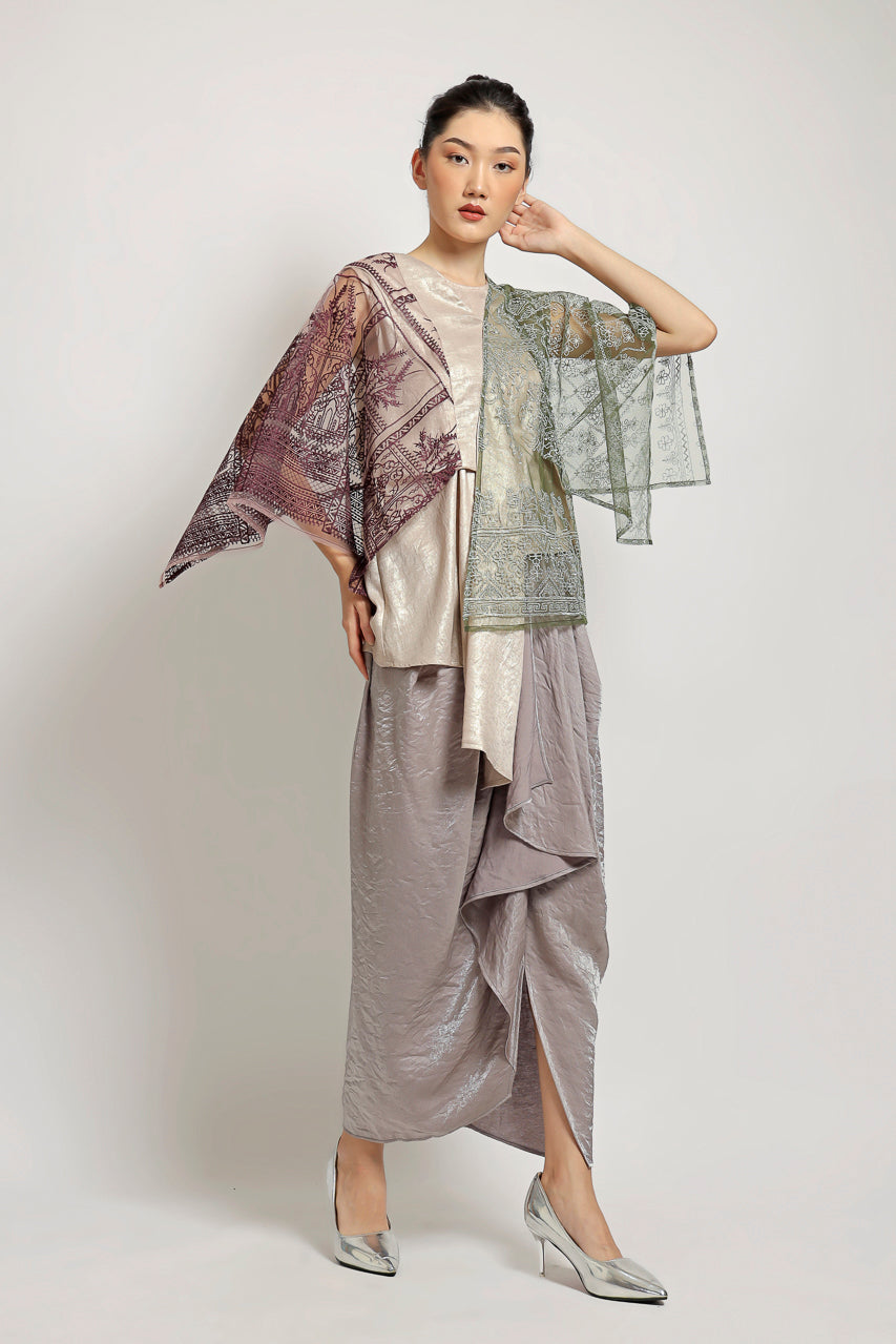 Bloom et Champs Kimono Two Tone Mint