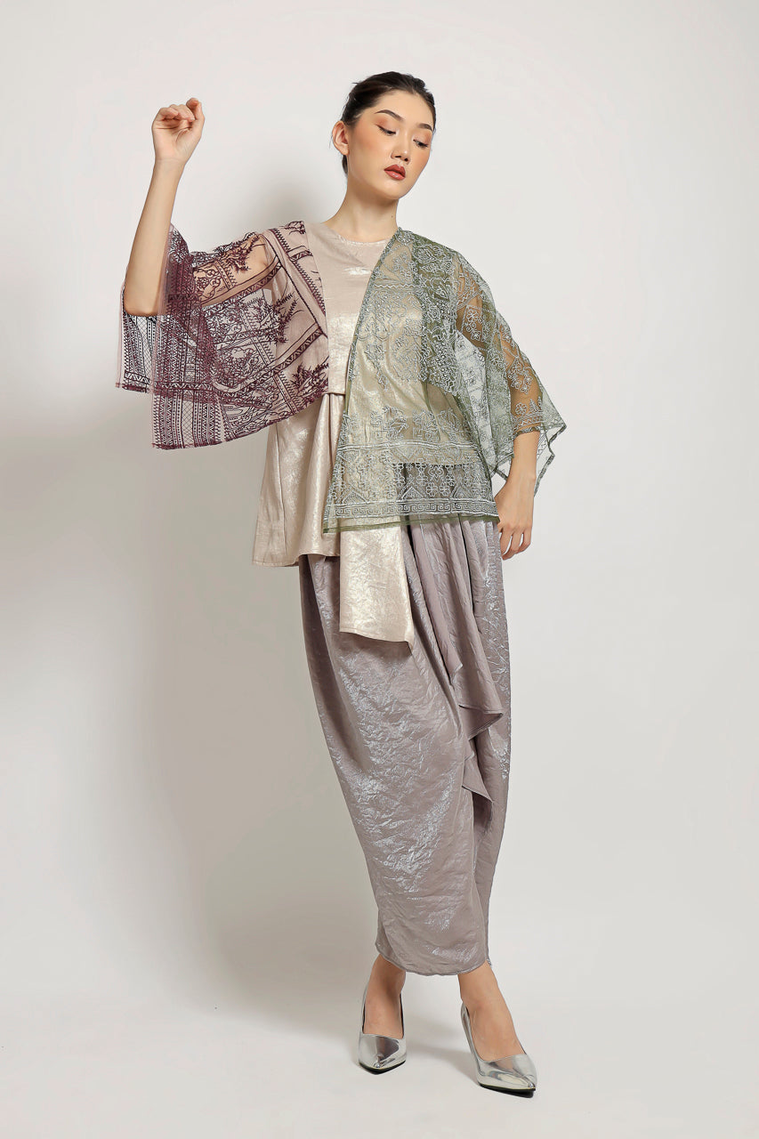 Bloom et Champs Kimono Two Tone Mint